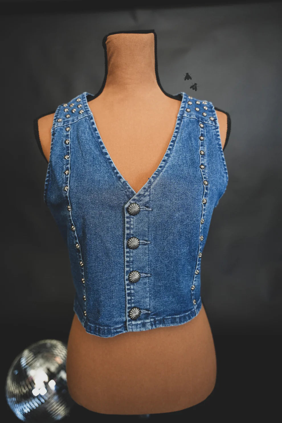 PECOS QUEEN DENIM VEST