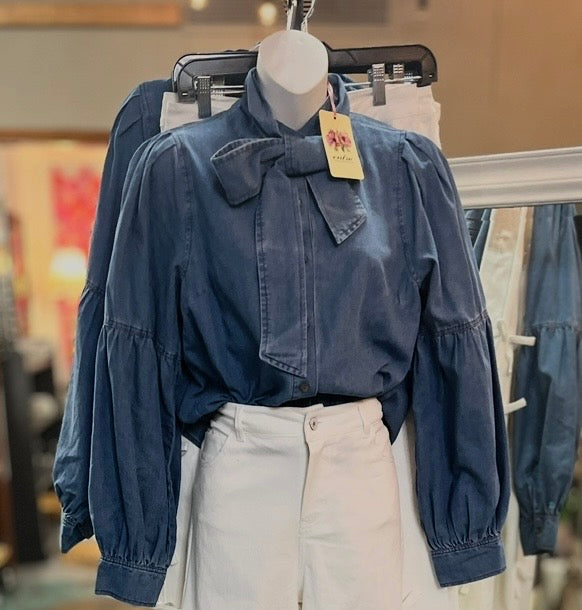 Entro Tie Neck Shirt