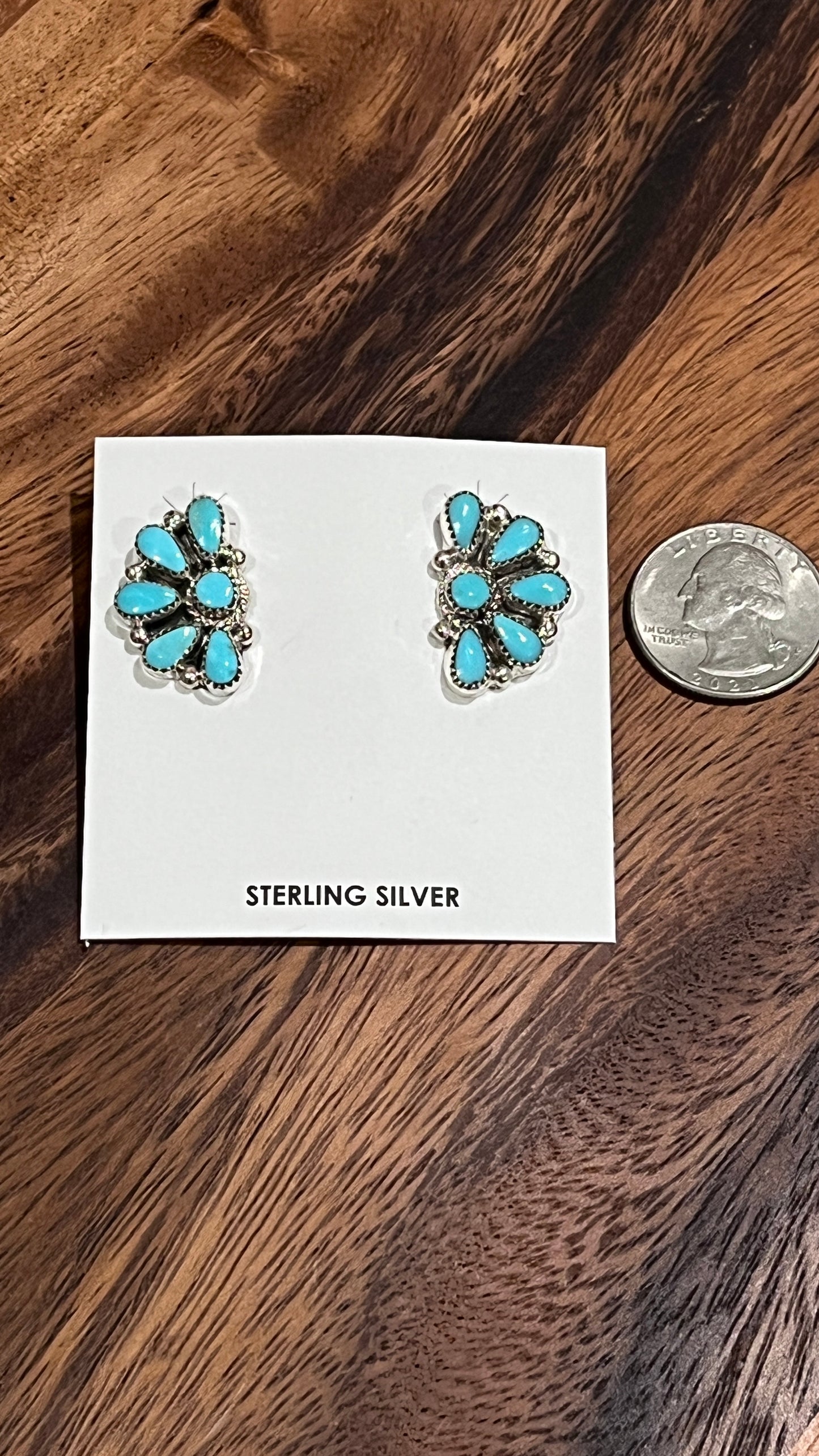 Alcia Wilson Kingman Turquoise Earrings