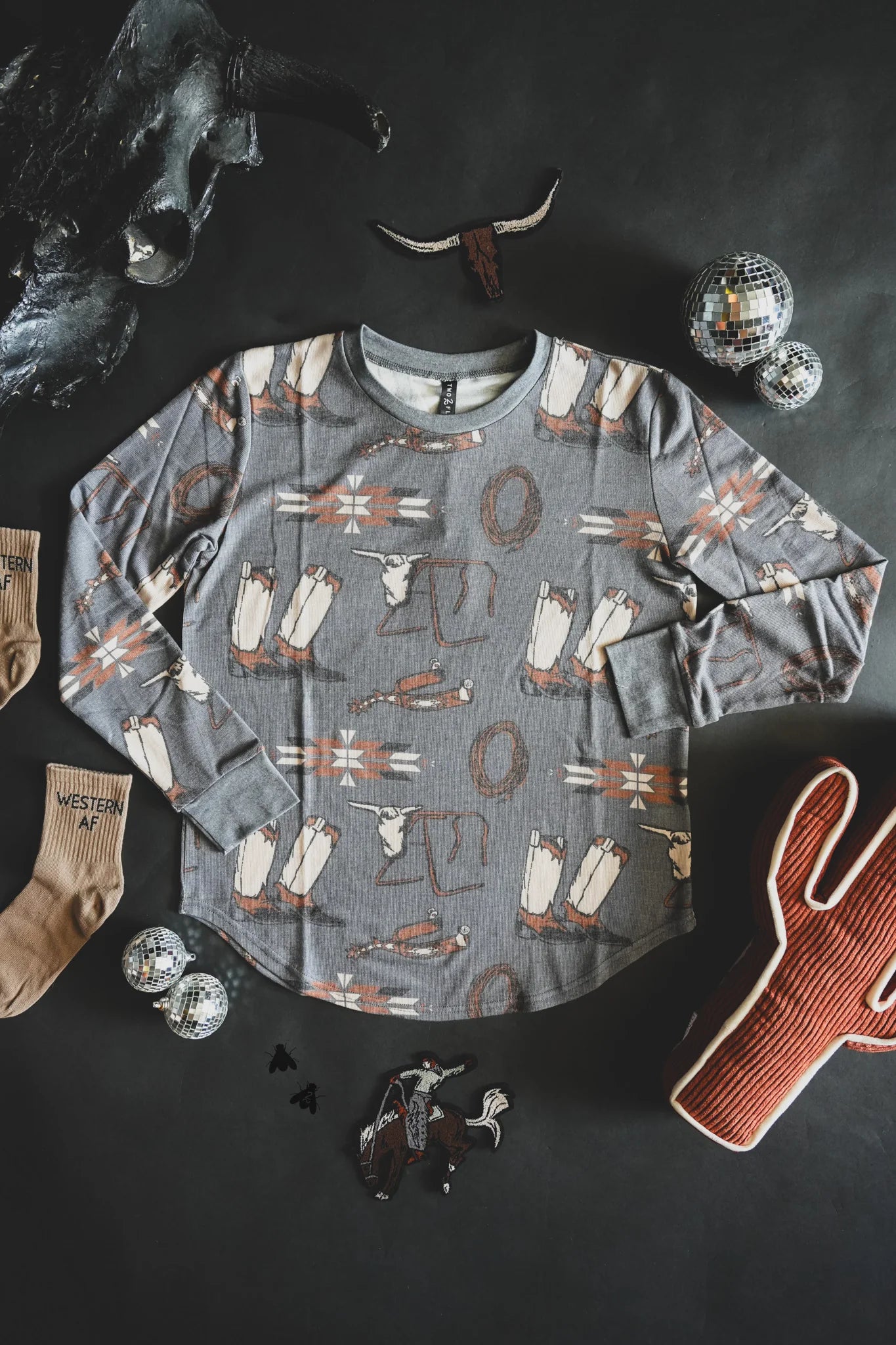 Loungy Lariat Westy West Set