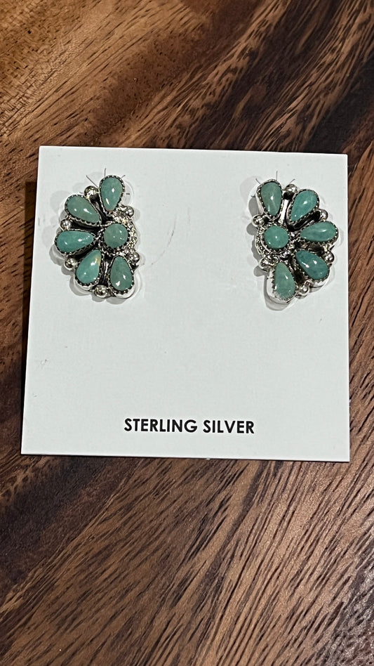 Alcia Wilson Kingman Turquoise Earrings