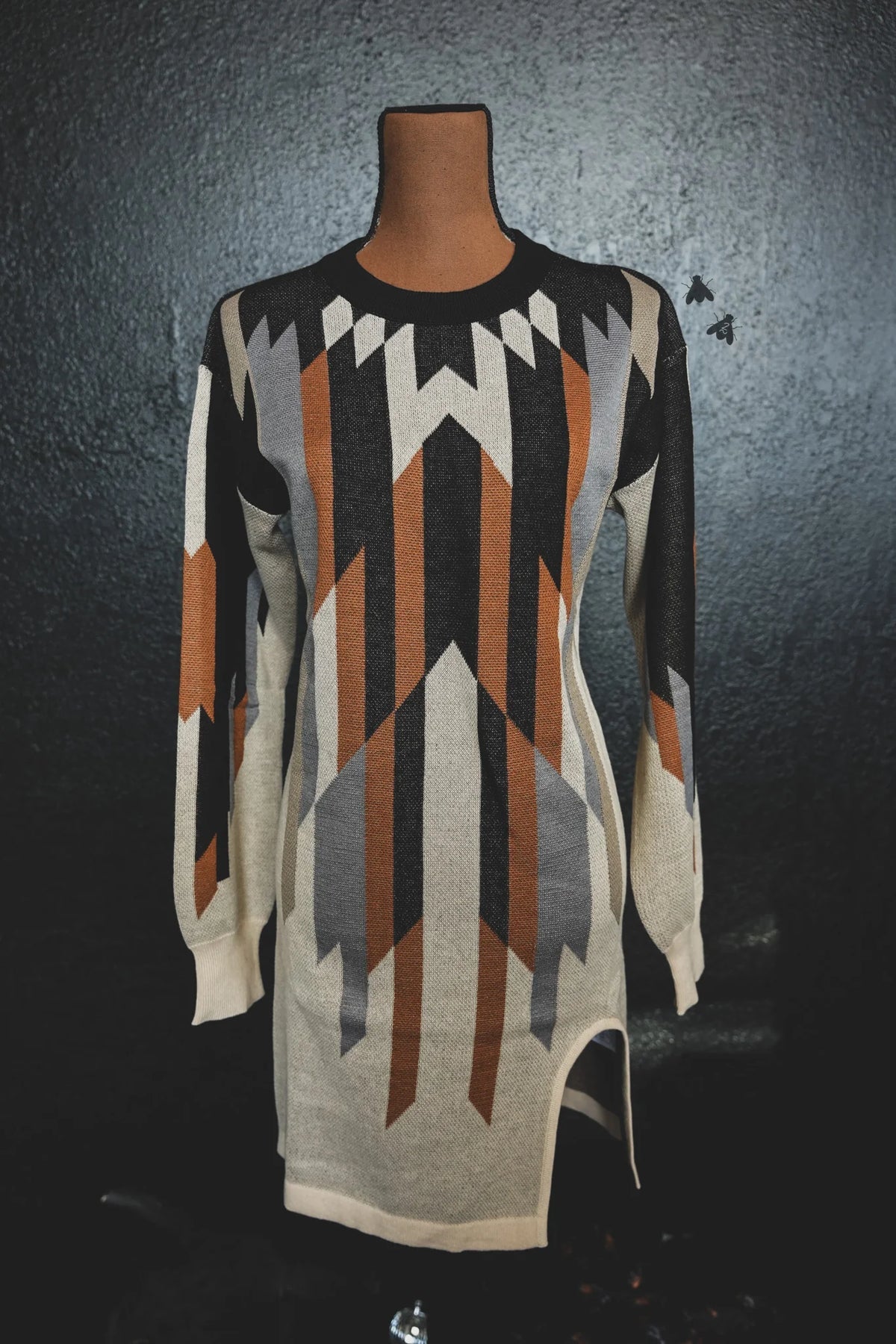 Care a Mel Cowboy Sweater Dress