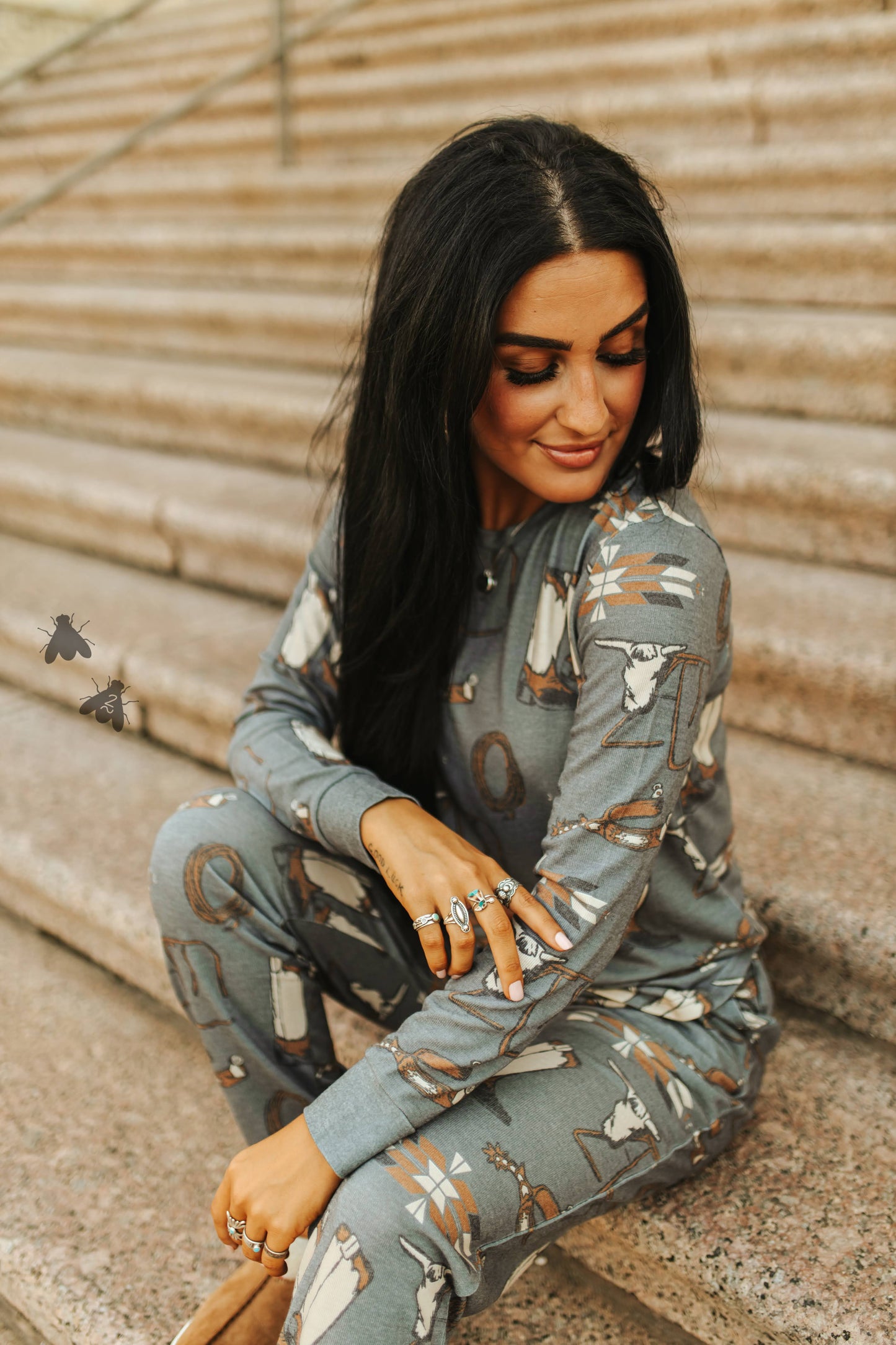 Loungy Lariat Westy West Set