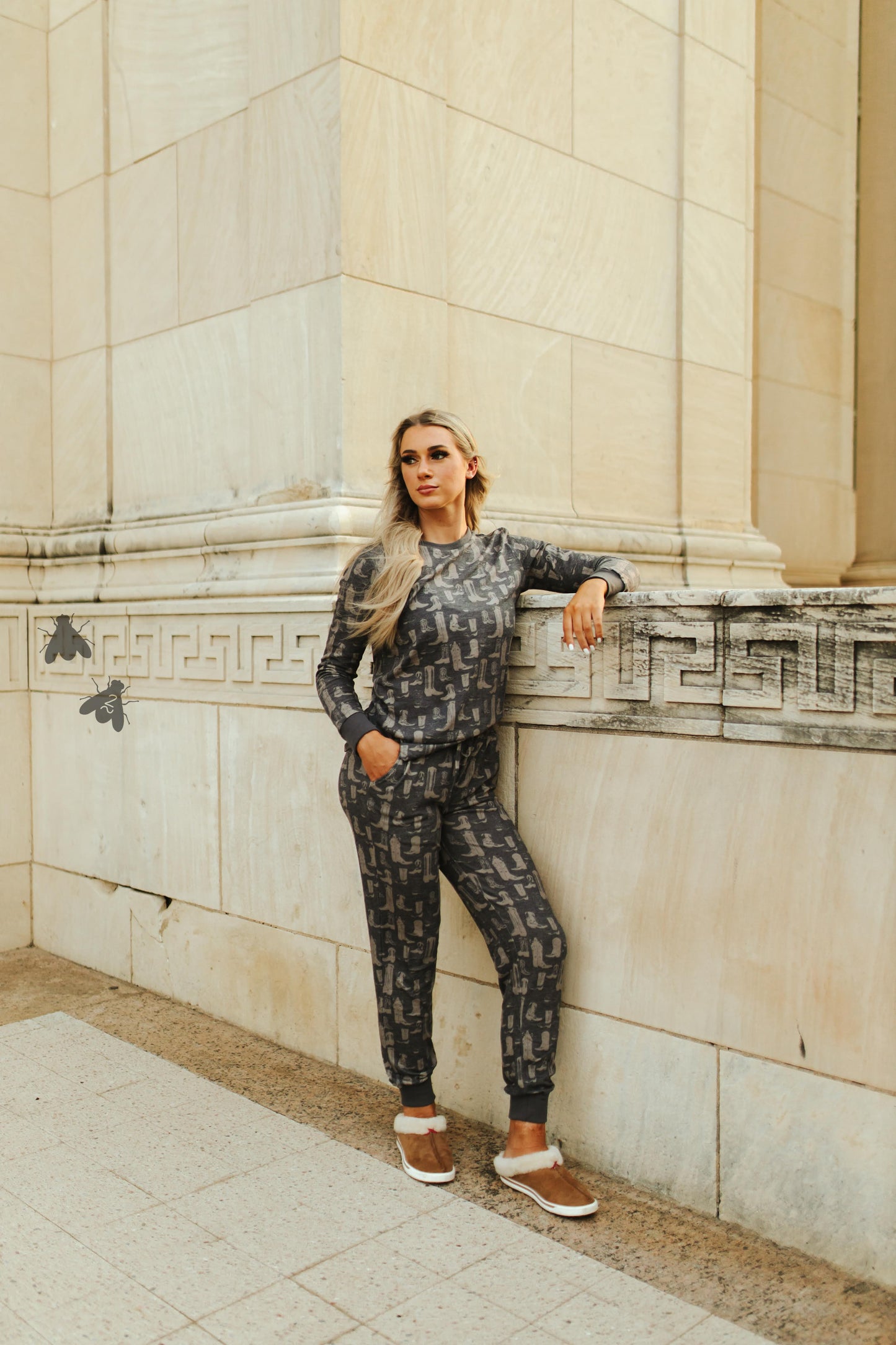 Loungy Lariat Boot Scoot Set