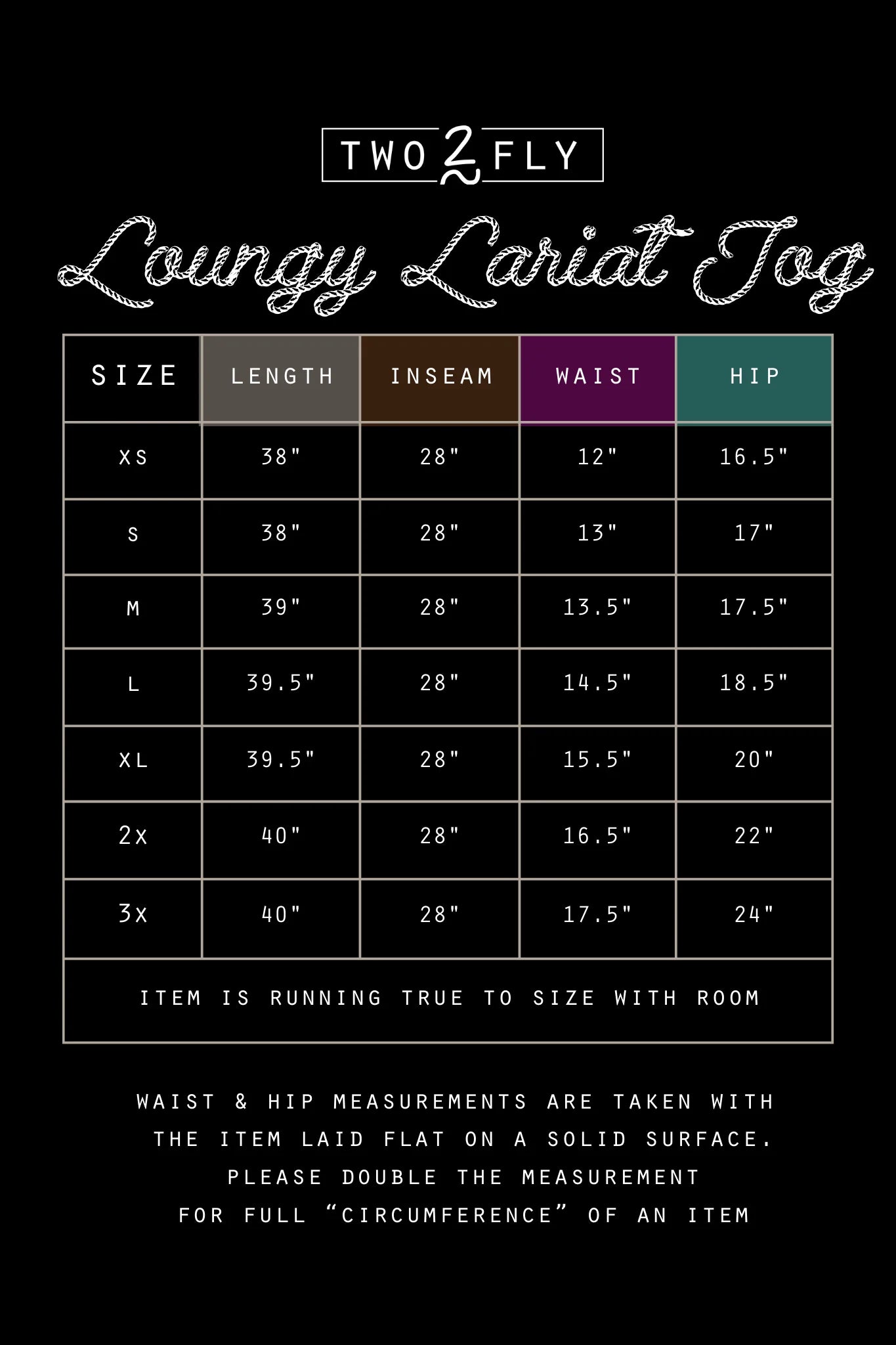 Loungy Lariat Westy West Set