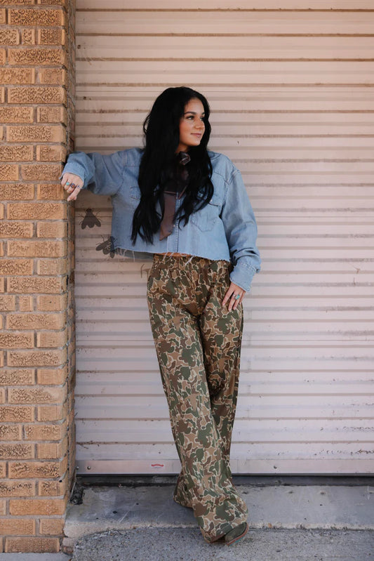 OFF THA TRACK *CAMO PANTS