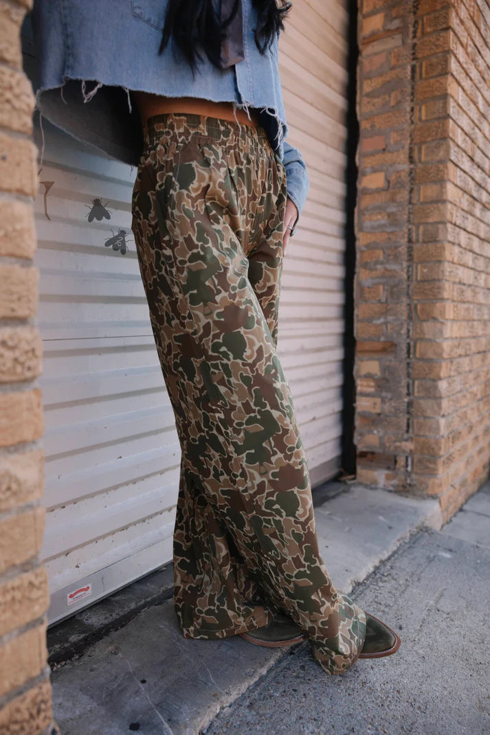 OFF THA TRACK *CAMO PANTS