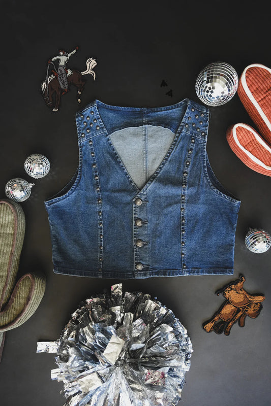 PECOS QUEEN DENIM VEST